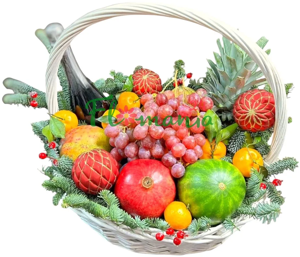 Праздничная корзина богатства и процветания